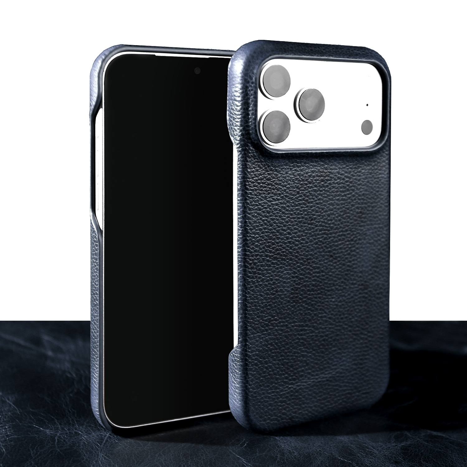 

For Iphone 17 Pro Max Case For iphone16Pro 15 14 13 12 11 XR XS Genuine Leather Cover Cases Aesthetic Vintage Phone Back Coque Genuine Leather&iPhone Air