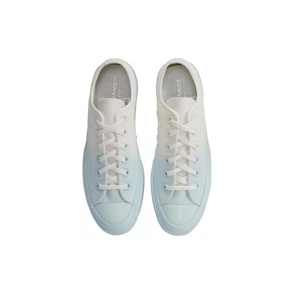 Converse Chuck 70 Vielseitige Bequeme Low-Top Canvas Schuhe Unisex Sneaker Weiß-Verlauf A07087C