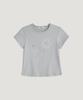 HEEARI Amy Beads Cotton T-Shirt_Light Gray