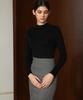 Rank 5 [Yanne] Wool Turtleneck Knit [Yanne] Wool Turtleneck Knit_Black