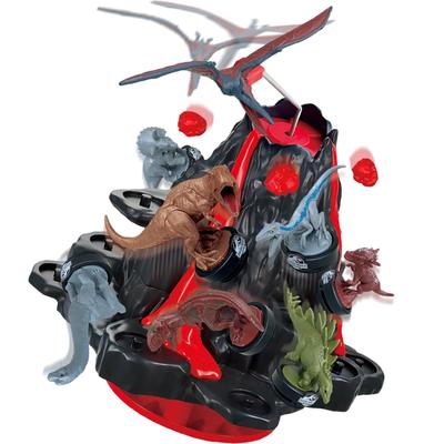 Epoch Jurassic World Great Flying Volcano Game ST Mark Certification Dinosaur Toy Game for Ages 4 and Up Number of EPOCH (JURASSIC WORLD) Eruption!