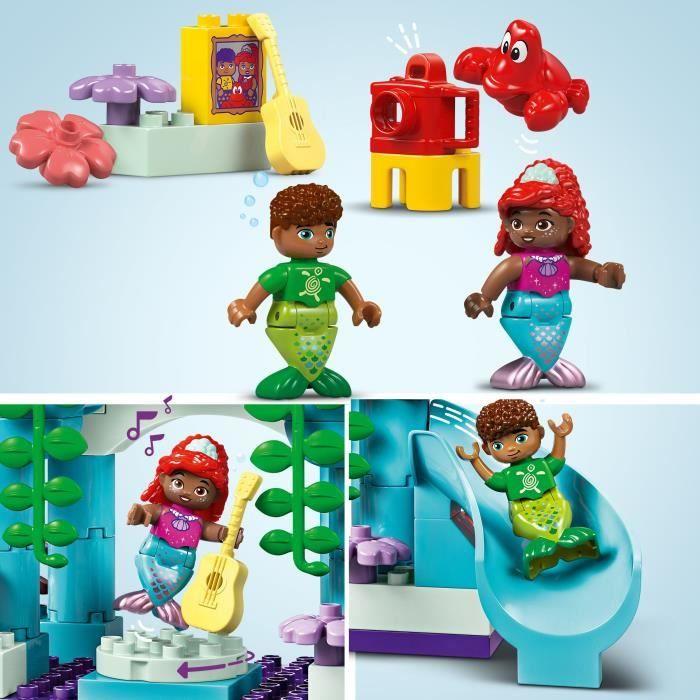 LEGO® DUPLO® | Disney 10435 Le palais sous-marin magique d’Ariel - Poupée La Petite Sirène