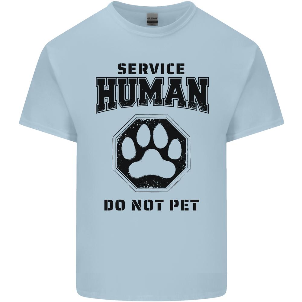 Funny Dog Service Human Do Not Pet Kids T-shirt Childrens XL