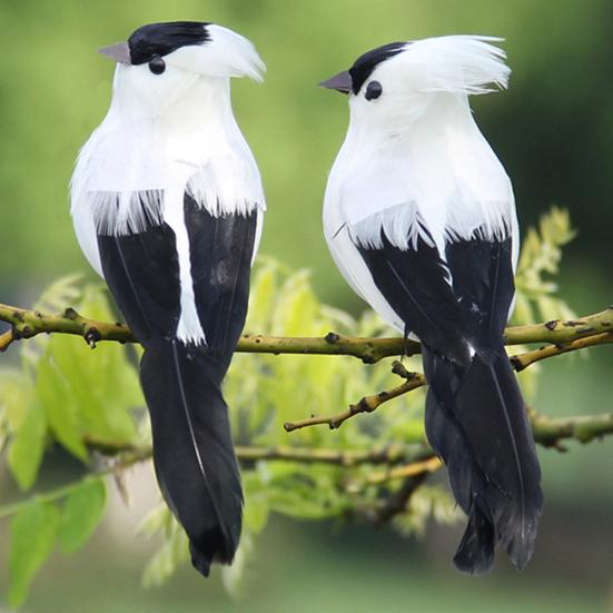 Lifelike Artificial Foam Animal Bird Clip Clamp Home Garden Tree Park Ornament