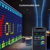Smart LED Curtain Light APP Control RGB Dimmable DIY Pattern Music Ambient Lighting For Home Holiday Party Christmas Decoration