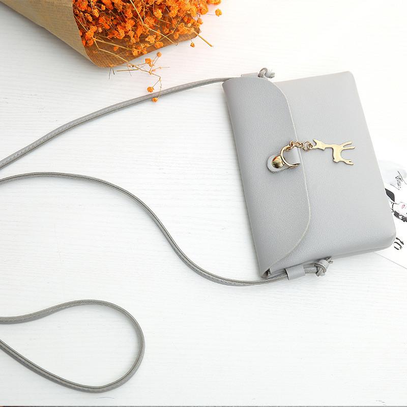 Chic Women's Shoulder Bag Pu Leather Solid Messenger Crossbody Handbags Purse Fashion