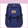 Casual Oxford Mbke Letter School Bag With Air Cushion Back For Girls And Boys For School And Travel