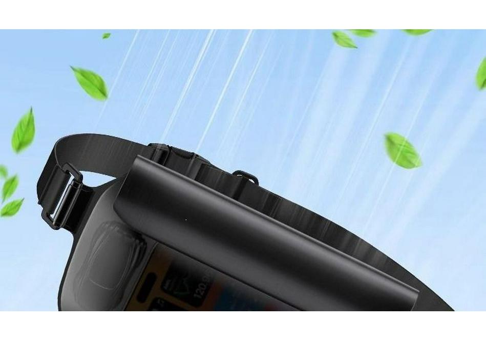 Waterproof Phone Waist Bag for Swimming, Snorkeling & Rafting - Large Capacity, Touchscreen Compatible, Perfect for Men & Women