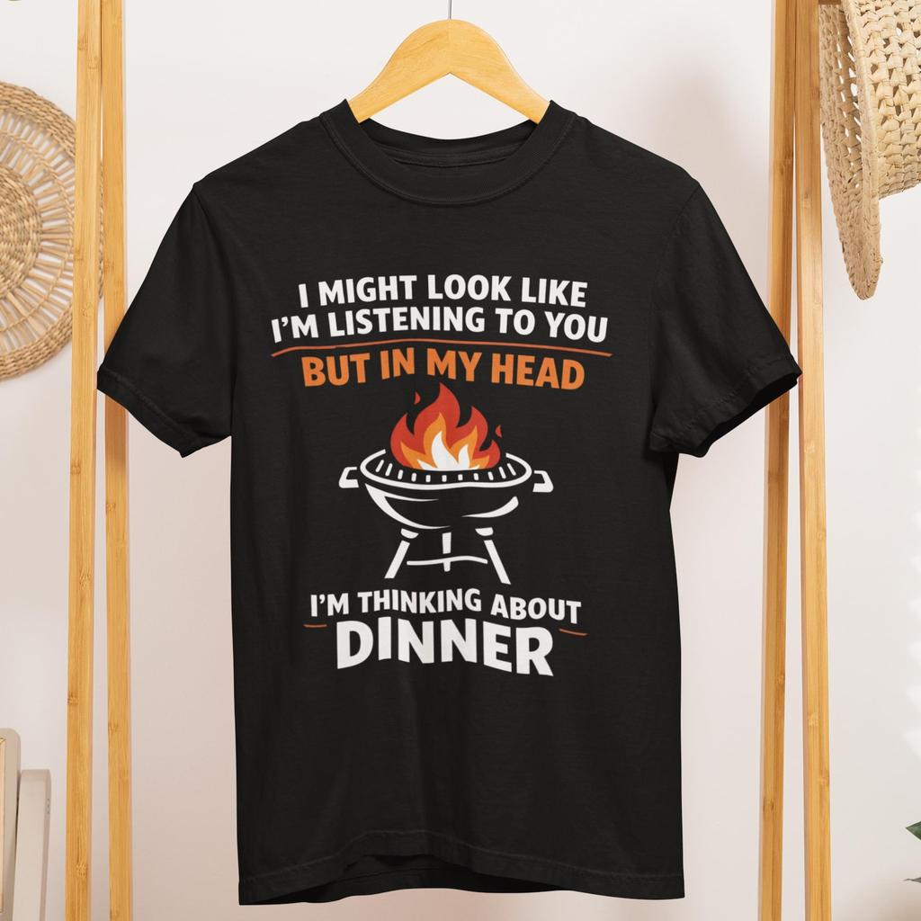 Grill Dinner Humor T Shirt Funny BBQ Gift for Food Lovers
