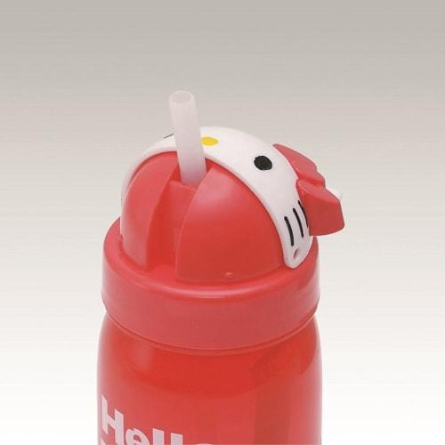 Skater Die-cut Straw Water Bottle 350ml Hello Kitty PBS3ST