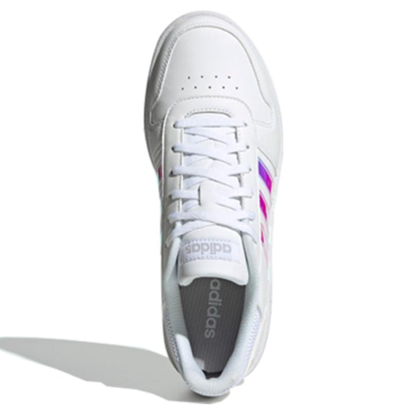 adidas Hoops 2.0 'White Blue Purple' Women's Sneakers EH3412