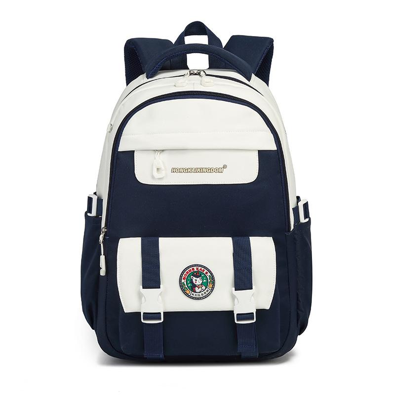 New Schoolbag Backpack for Men and Women, Simple Anti-splashing Water, High-value School Backpack, Large-capacity Schoolbag for Students