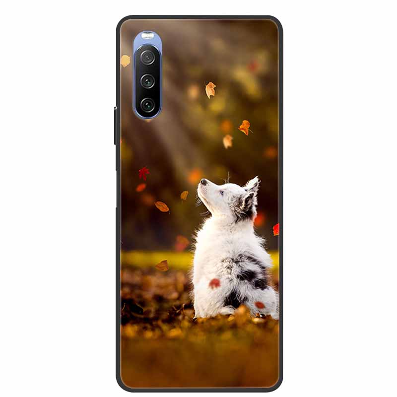For Sony Xperia 10 IV Cases Soft TPU Silicone Cat Animal Phone Covers For Sony Xperia 1 IV Back Cases Funda for Xperia10IV 6.0''