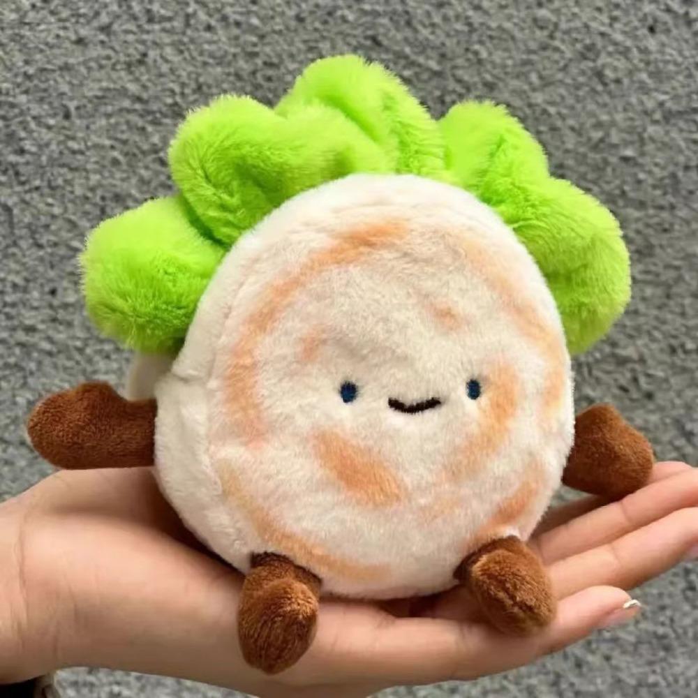 Păpușă de pluș Păpușă Simulare Mâncare Pandantiv Pandantiv pentru geantă Mâncare vegetală