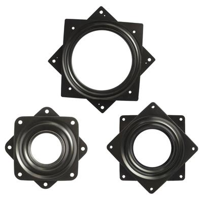 Metal Rotating Swivel Bearing Plate Parts Smooth Rotation Easily Install Accessories for Magazine Racks Sturdy Multifunctional