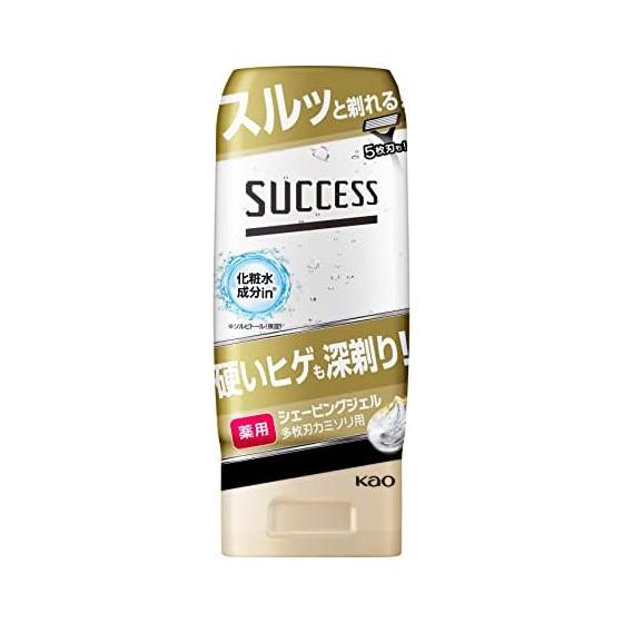 SUCCESS [Bulk purchase] Medicated shaving gel for multi-blade razors 180g x 3 pieces set