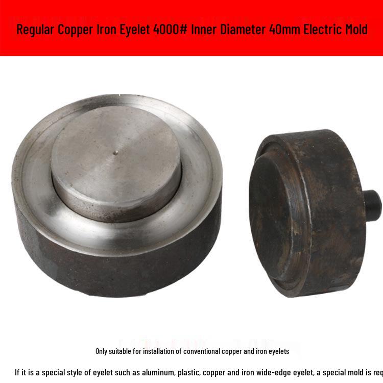 Copper Iron Eyelet & Rivet Installation Tool for Shoes