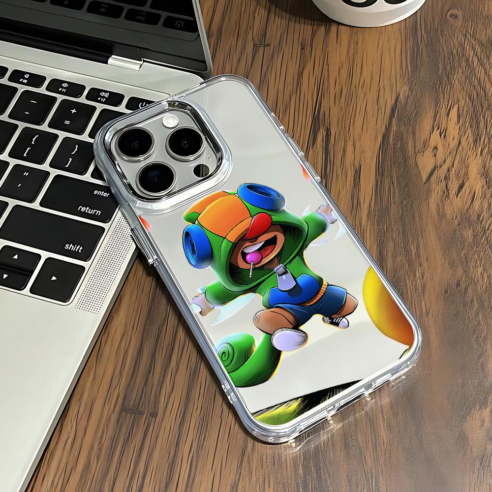 Cartoon Game B-Brawls Hot Phone Case For IPhone 17 16e 16 15 14 13 12 11 Mini Pro Max X XR XSMAX 8 7 Air Plus Transparent Cover