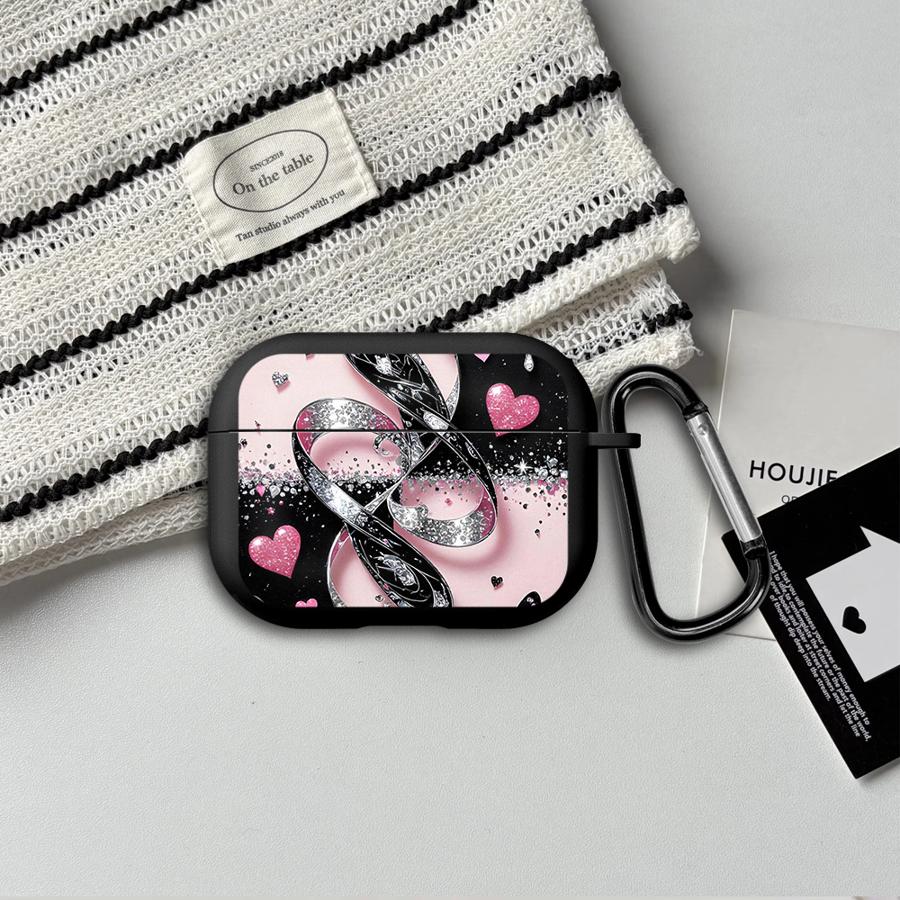 Case For Airpods Pro 4 Pro3 1 2 Pro2 3 Earphone Cases Cover Pink Butterfly