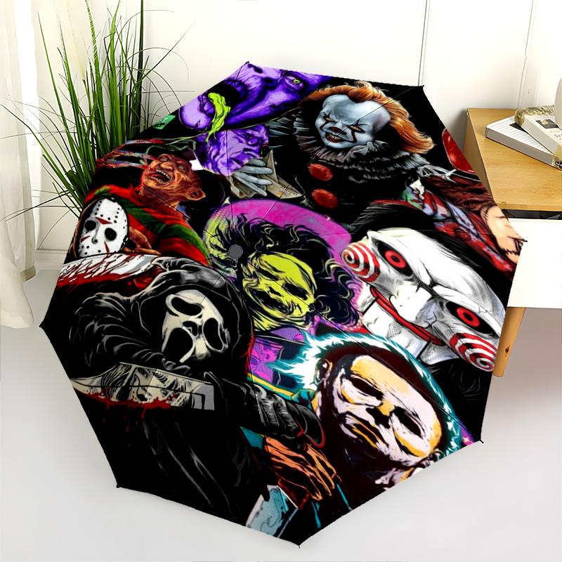 Two Jokers One Flame Folding Umbrella Suitable For All Seasons Suitable For All Seasons Travel Umbrella Umbrella Light