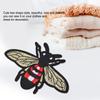6Pcs Cute Bee Shape Embroidery Patches Sewing Decoration Patch DIY Clothes Applique