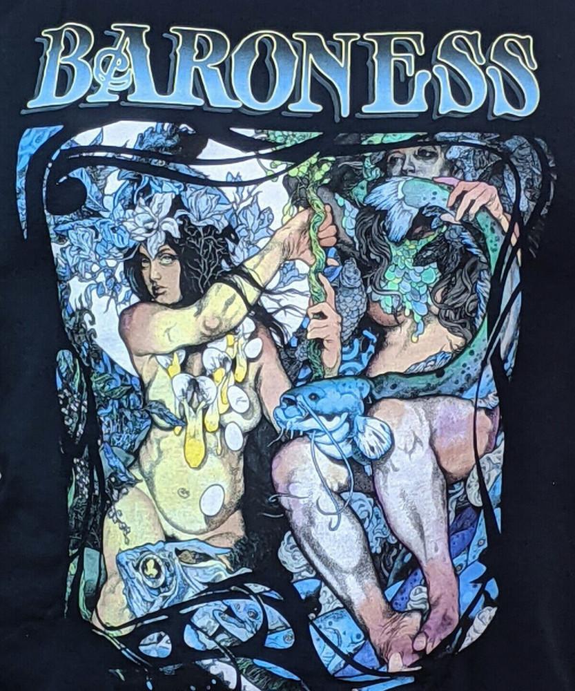 Baroness Band Black T-Shirt Cotton Full Size  DN19 Unisex T-Shirt XXXXL