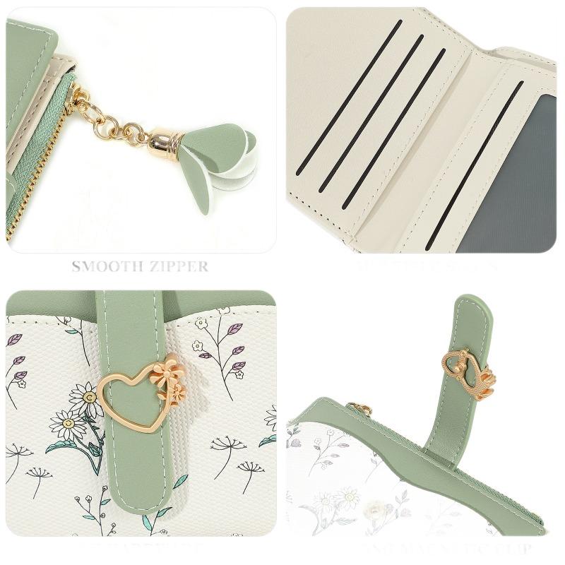 Simple Short Wallet Multi-card Change Bag Card Bag Small Fresh and High-end Women's Wallet