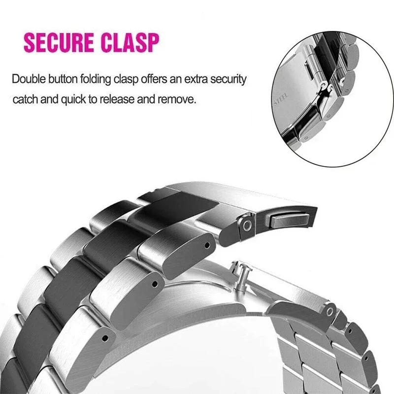 Watch Bracelet Strap for Huawei Watch Fit 3 Smartwatch Stainless Steel Band for Huawei Watch Fit3 Metal Correa Wristband