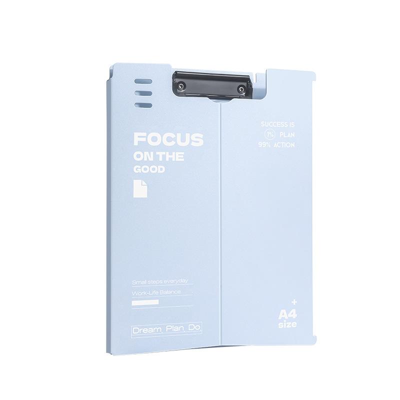 Vertical Board Clip A4 Folder Board Clip Writing Pad for Students to use for Paper Storage and Writing Board Organization