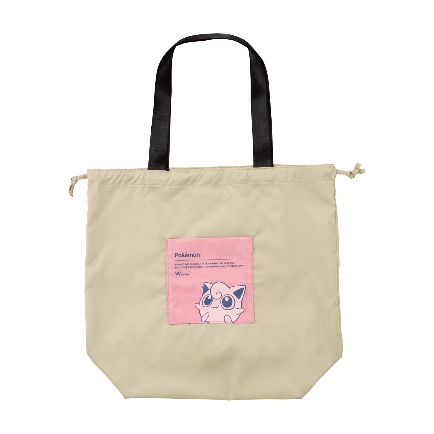 

Bicolor Rain Adventure Beige your bag or luggage from the Eco Perfect for and Outdoor Activities [2025] Wpc. Pokémon Tote, Partner, (Pudding) [Protect