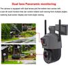 LS VISION 8MP Dual Lens Wifi PTZ Security Camera Outdoor 30X 50X Optical Zoom Human Detection Color Night Vision Video Surveillance Camera