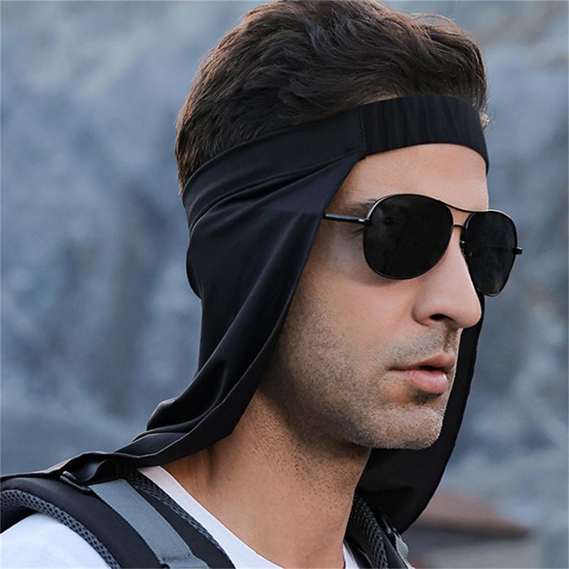 Sunscreen Hat Curtain Men Sun Shade Breathable Neck Mask Outdoor Fishing Riding UV Protection Summer
