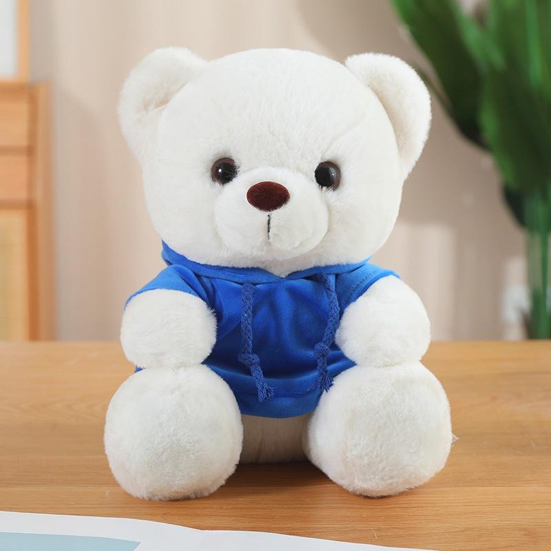 Orso carino vestito orsacchiotto bambola giocattolo di peluche orso da abbracciare bambola bambini bambola di pezza ragazza regalo di compleanno
