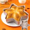 Hexagonal Non-stick Star Bread Cake Mold for Baking Pandoro and European Bread in Oven