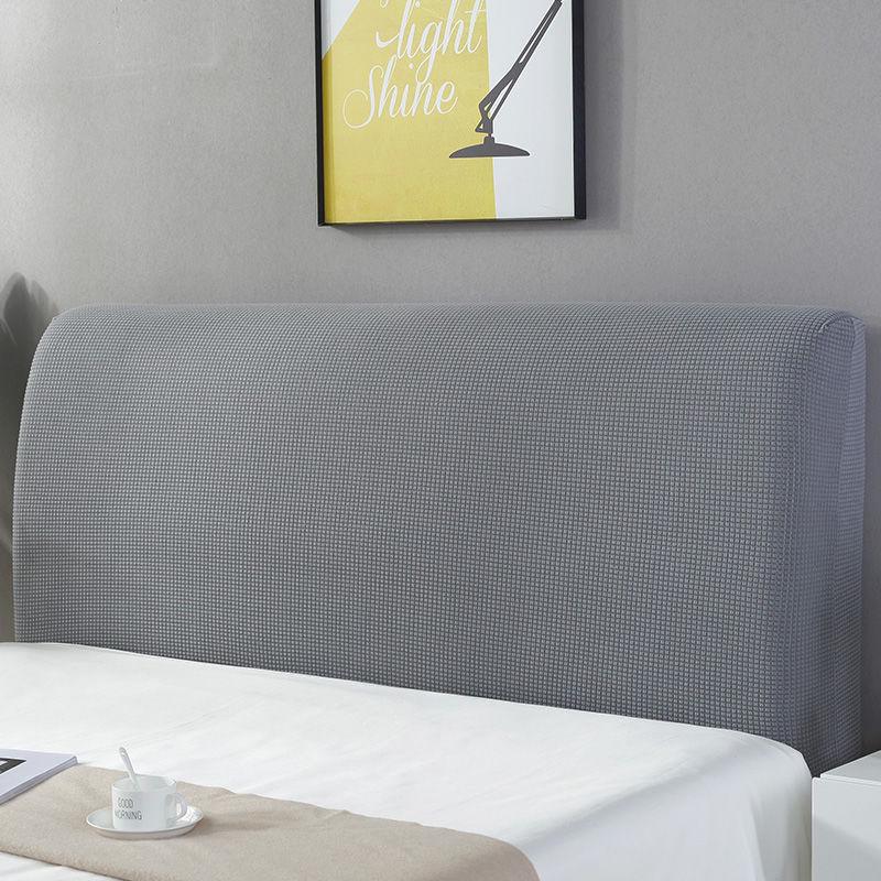 Buy Modern Solid Color Suede Headboard Cover Bedside Cover Full