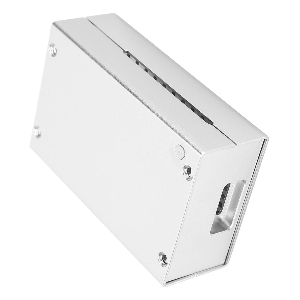 Aluminum Alloy Protective Shell Dustproof Heat Dissipation Enclosure for Raspberry Pi 3B
