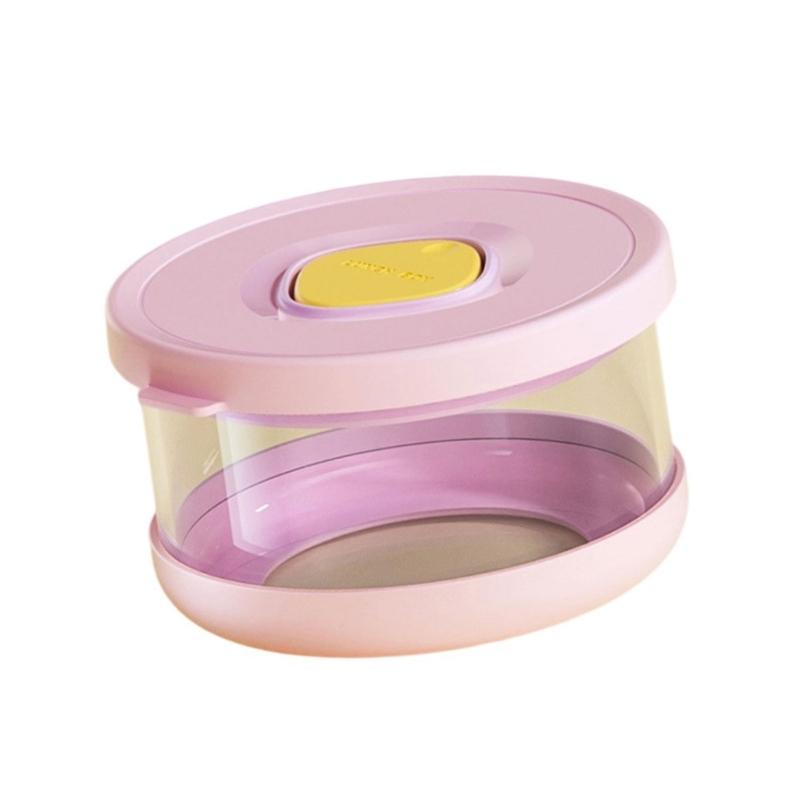 Borosilicate Glass Storage Container High Temperatures Resistant Meal Preparation Box For Commuting Travel