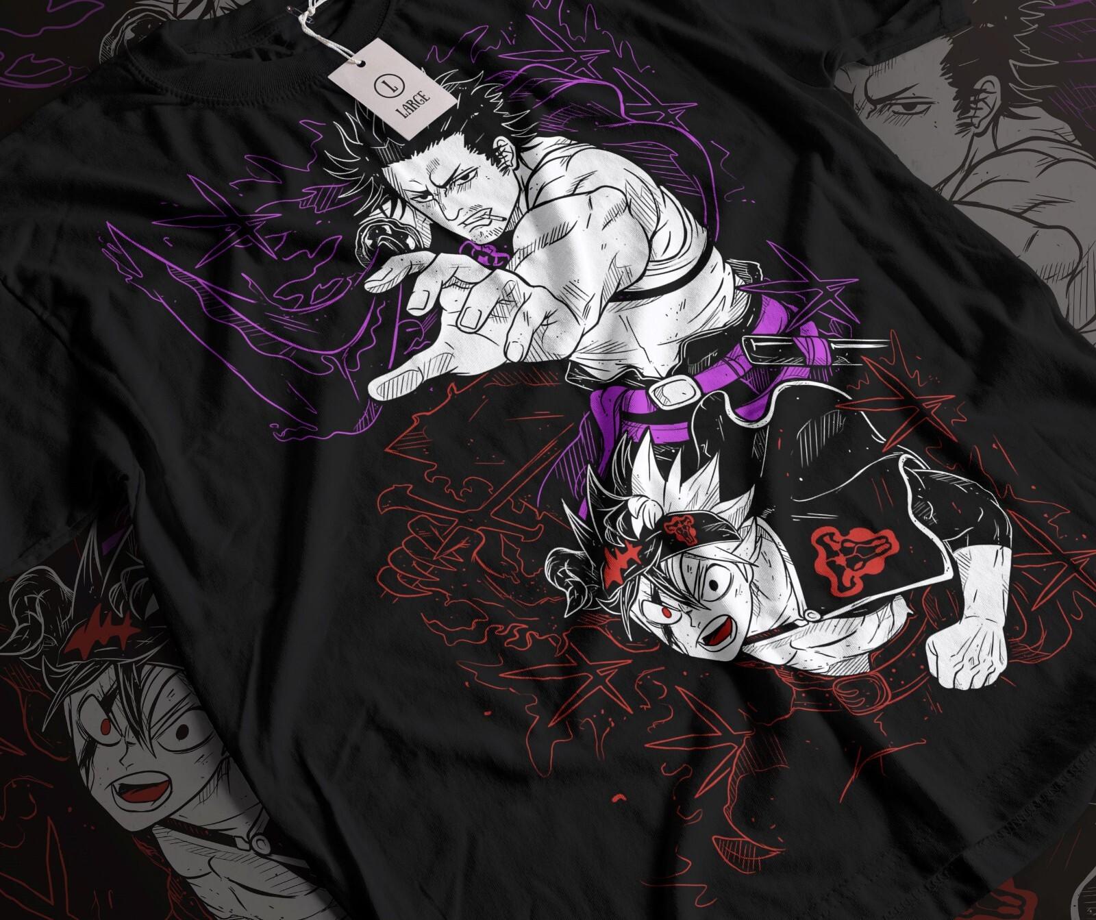 Black Clover Zora Ideale T-shirt Comic Bull Magic Demon Yami Anime Shirt All Siz M
