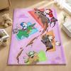 Game C-Castle Crashers Throw Blankets Soft Warm Flannel Blanket Bedding For Bed Living Room Home Sofa