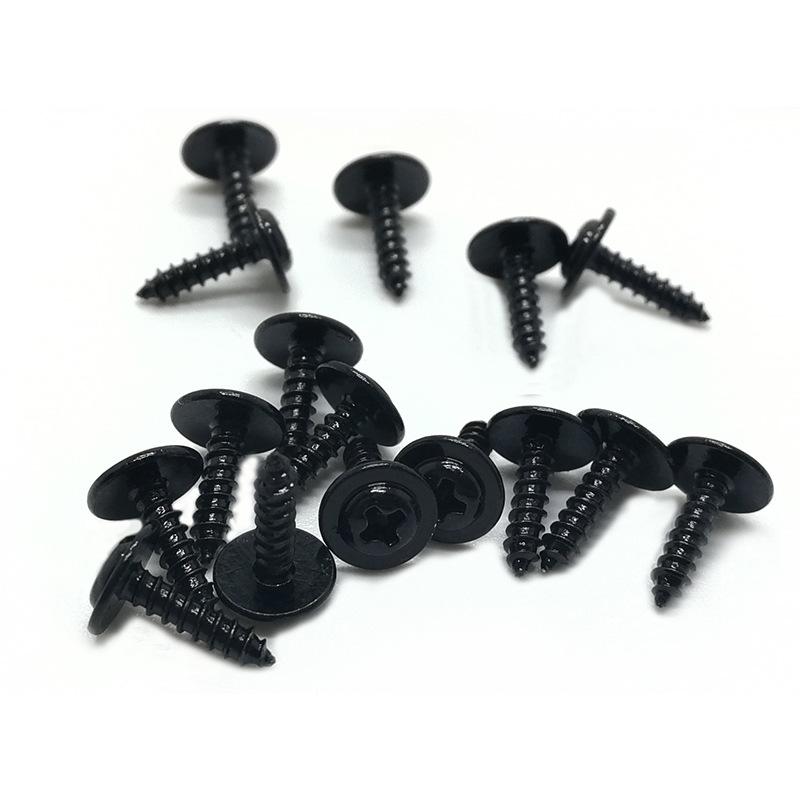 Round Head Phillips Self-Drilling Screw with Washer - Carbon Steel M1.7-M4