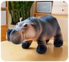 30-40Cm Lifelike Hippo Soft Dolls Plush Creature Hippo Cushion Snuggly Cuddle Naptime Figure Ideal Bday Surprises Little One Girl Boy