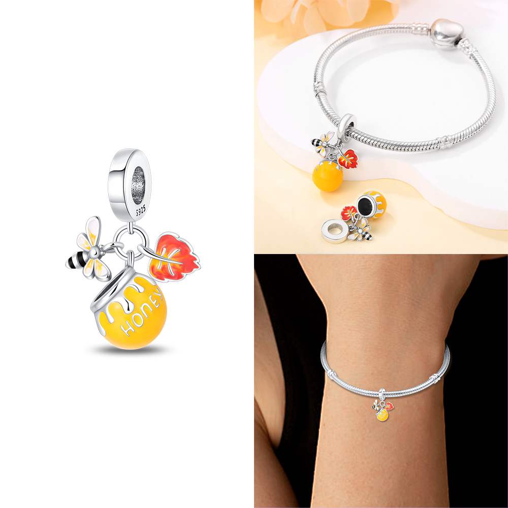 Autumn Harvest Series Squirrel Maple Leaf Pumpkin Copper Charms Pendants Fitoriginal Bracelets Diy Jewelry