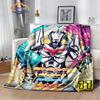 Ultra Heroes Zeta Hero's Path  Wool Blanket Jindian Animation Character Ultraman  Fashion  Portable Flannel Warm Camping
