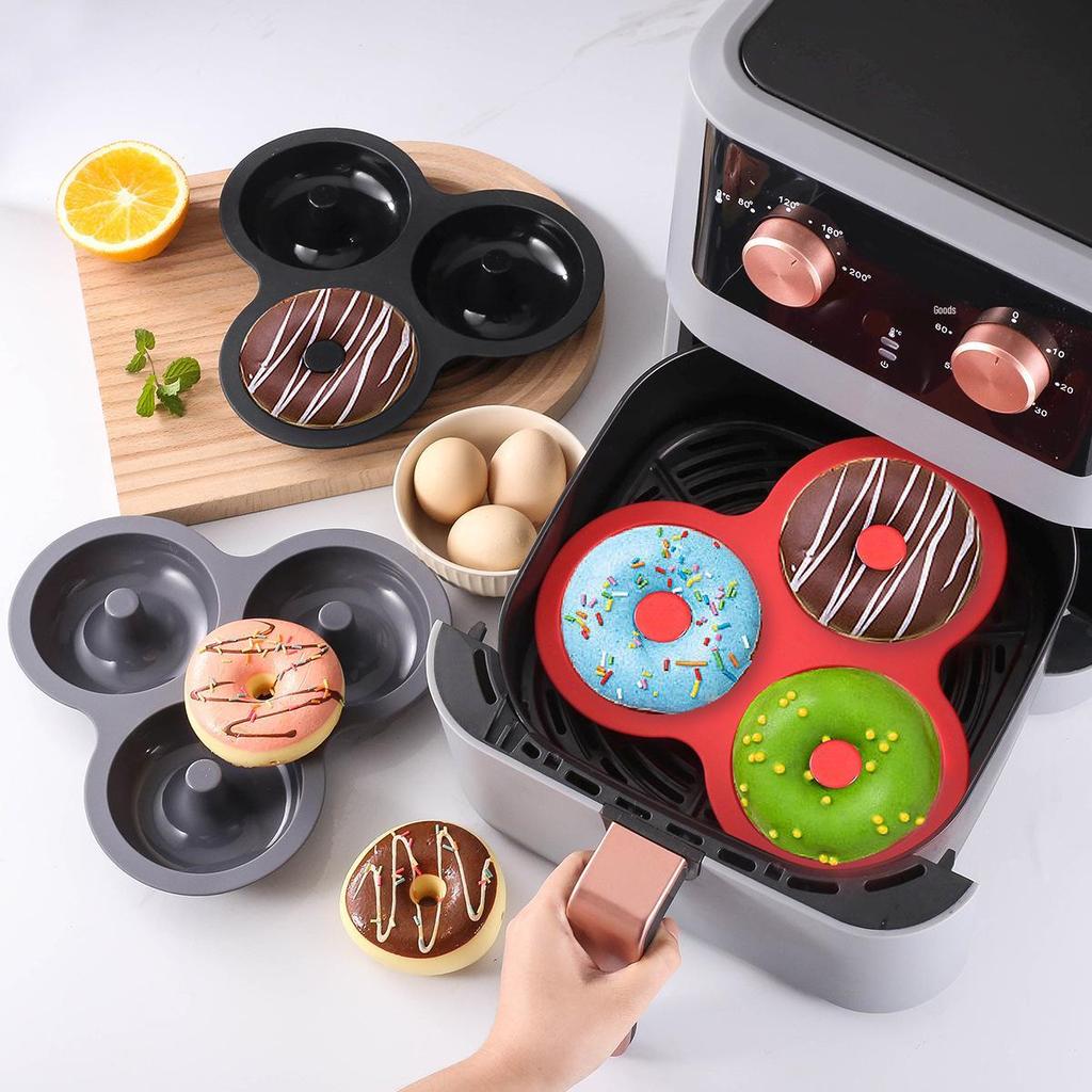 High-Temperature Resistant Silicone Donut Mold - Multifunctional and Easy Demolding