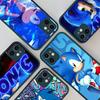 1PC Anime S-SonicS H-Hedgeho Matte Transparent Phone Cover For iPhone Case 16 15 14 13 12 11 Pro Max X XS Max Plus
