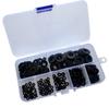 210-Piece Black Nylon Insulating Washer Set