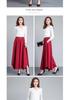 Plus Size Irregular Wide-Leg High-Waisted Korean Style Drape Skirt-Pants for Women - Spring & Summer