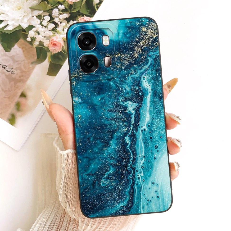 For Oppo A6s 5G CPH2789 Cover For Oppo A6s 4G CPH2815 Casing Silicone Luxury Fashion Kawaii Cute Painted Shockproof Phone Case