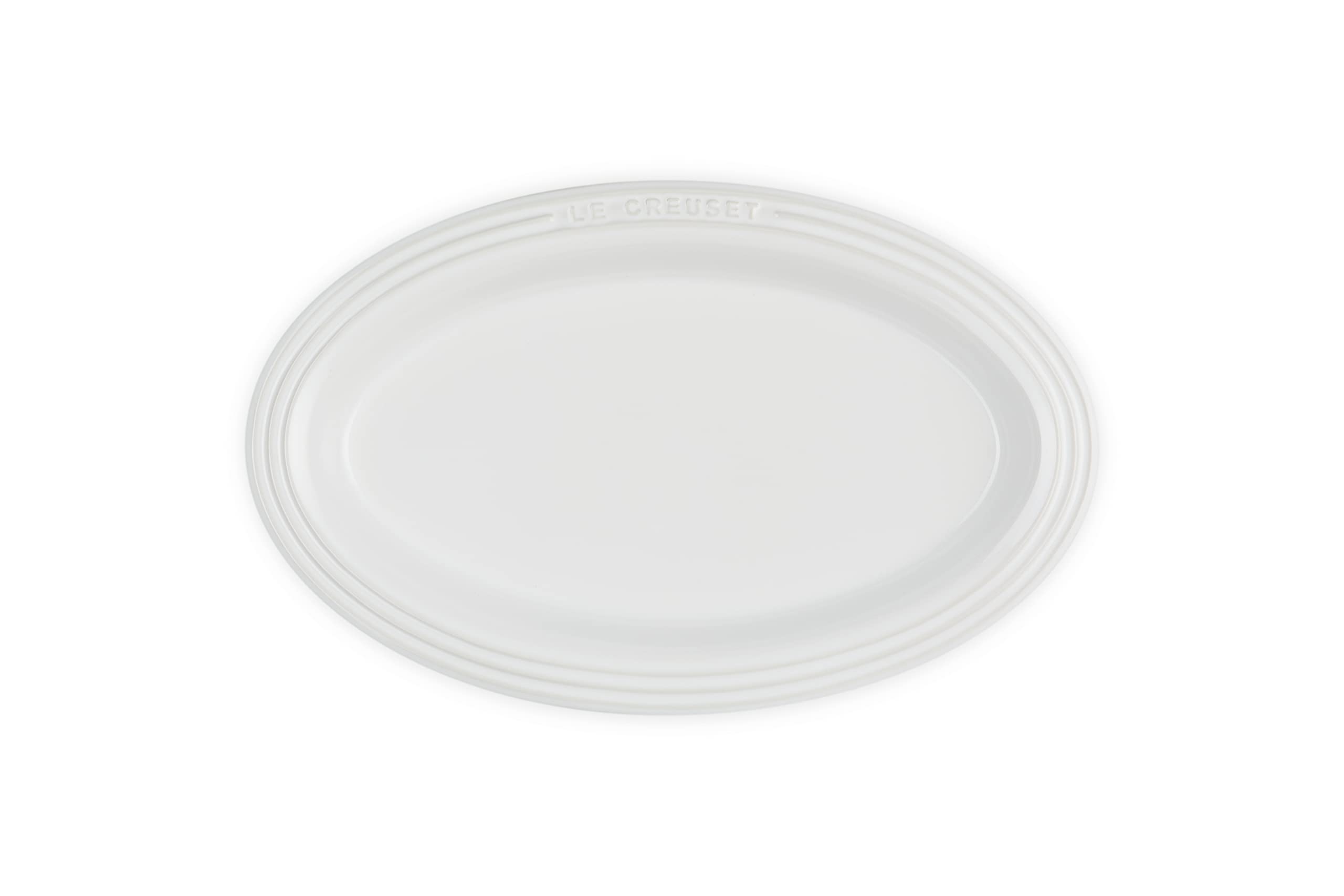 Le Creuset Oval Plate 25cm white
