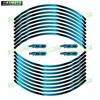 For Z400 Z 400 motorcycle accessories 17 inch front and rear wheel decals fairing hub reflective stripe stickers decoration